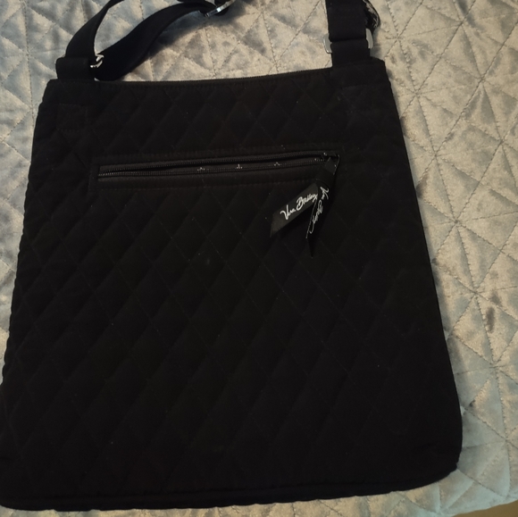 Vera Bradley Black Quilted Crossbody Bag - Picture 2 of 8